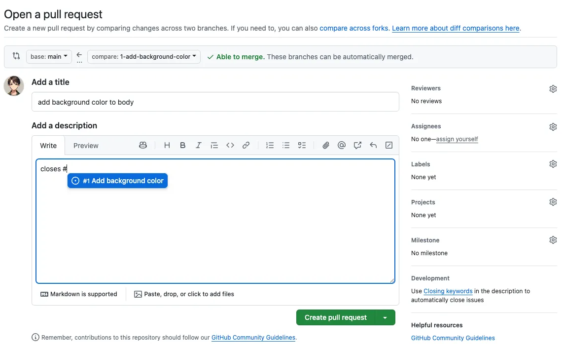 GitHub Issue Reference